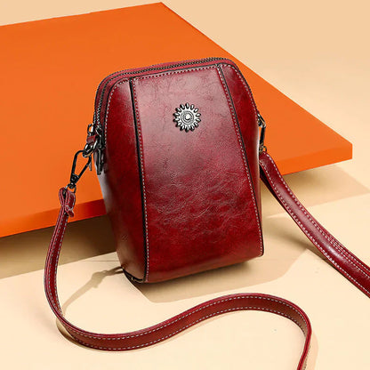 VierraSol | Bolso de Hombro para Mujeres con Adorno de Sol