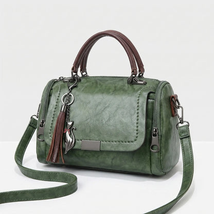 VierraSol | Bolso de Hombro para Mujeres con Charm de Borlas