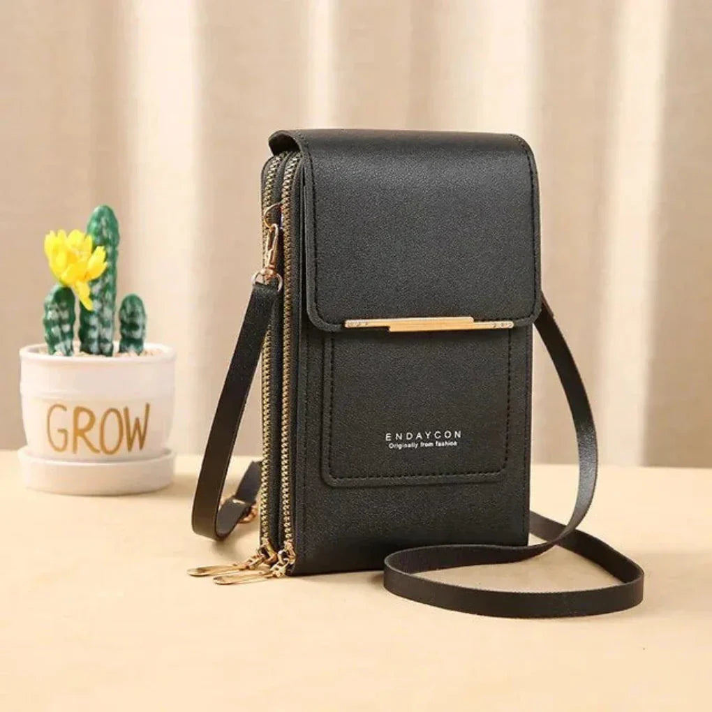 VierraSol | Bolso de Hombro para Mujeres con Compartimento para Pantalla Táctil