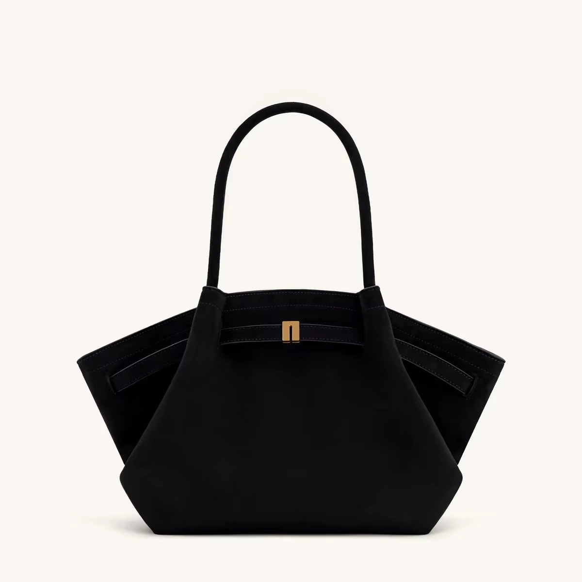 VierraSol | Bolso de Hombro Patrón Hana Look Ante y Gran Capacidad