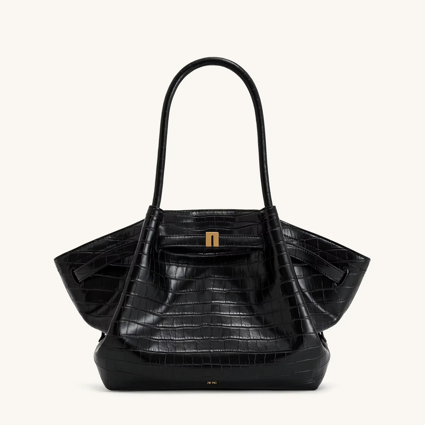 VierraSol | Bolso de Hombro Patrón Hana Look Ante y Gran Capacidad