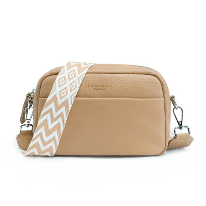 VierraSol | Bolso de Mano Cruzado para Mujeres con Correa Geométrica