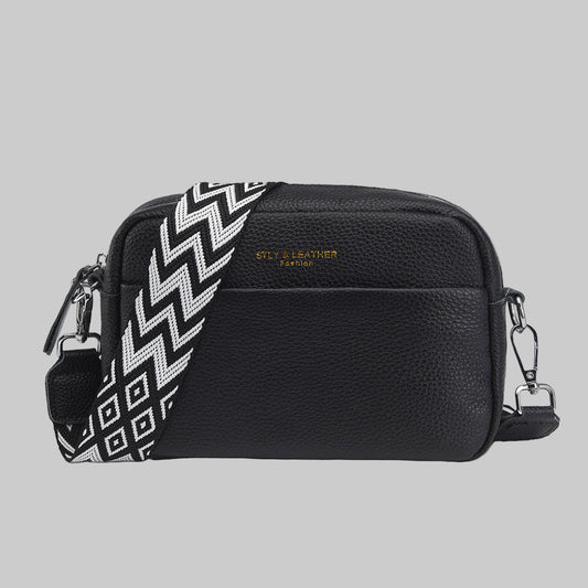 VierraSol | Bolso de Mano Cruzado para Mujeres con Correa Geométrica