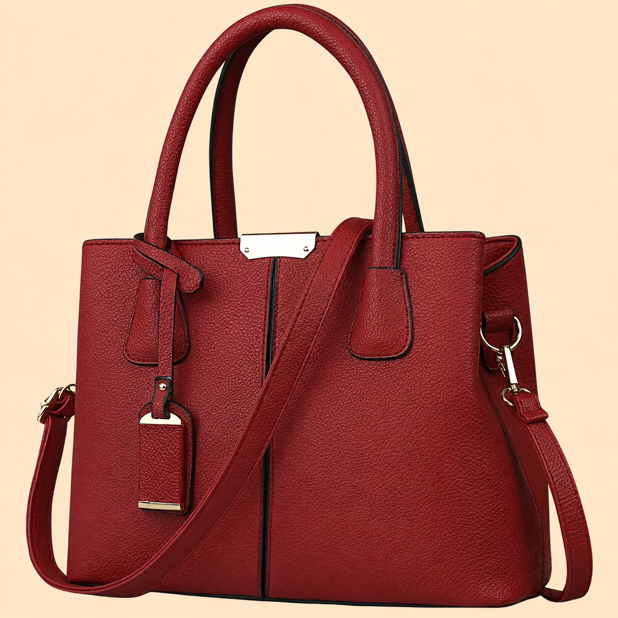 VierraSol | Bolso de Mano Estructurado para Mujeres - Image 1