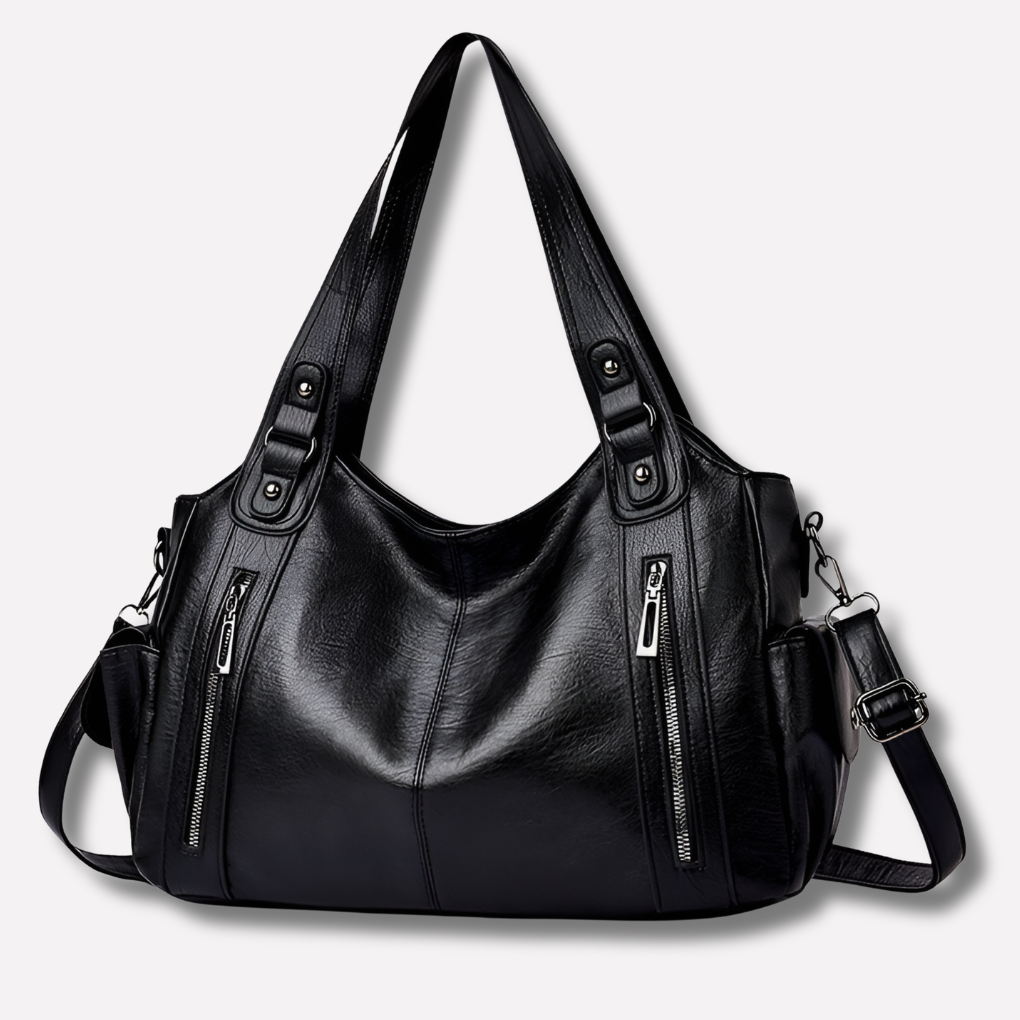 VierraSol | Bolso de Mano Grande para Mujeres con Múltiples Cremalleras