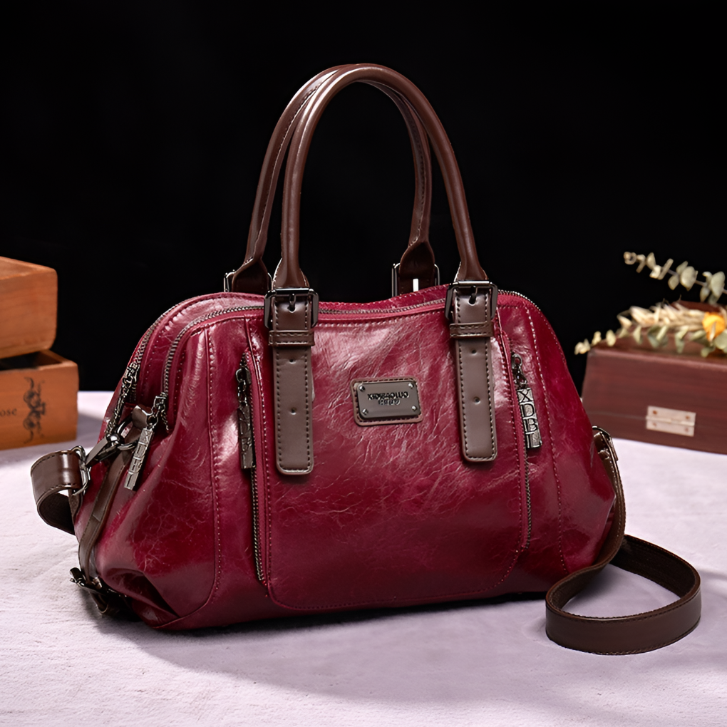 VierraSol | Bolso de Mano para Mujer Boston con Diseño Estructurado