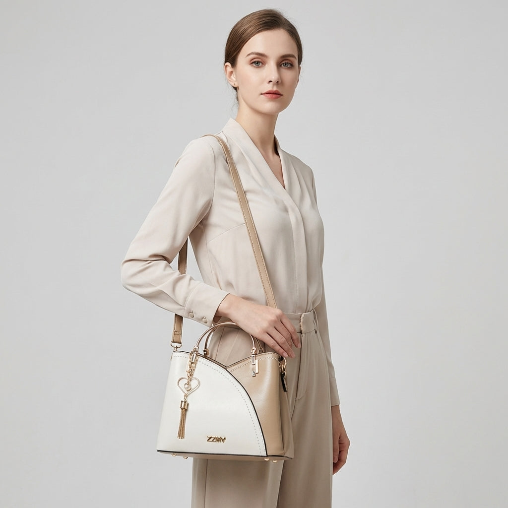 VierraSol | Bolso de Mano para Mujer con Diseño de Parchwork