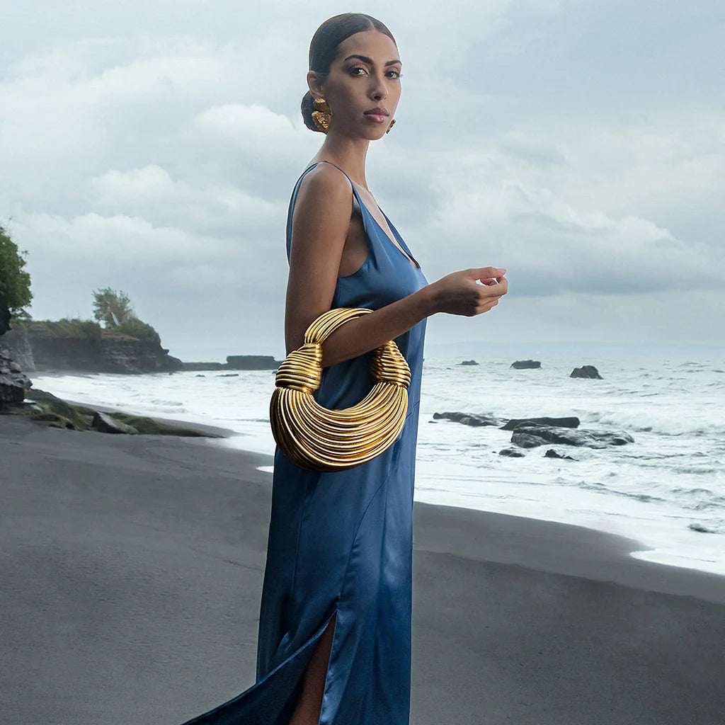VierraSol | Bolso de Mano Woven para Mujer con Detalle Trenzado