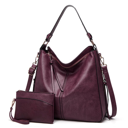 VierraSol | Bolso Hobo para Mujer con Accesorios Dorados