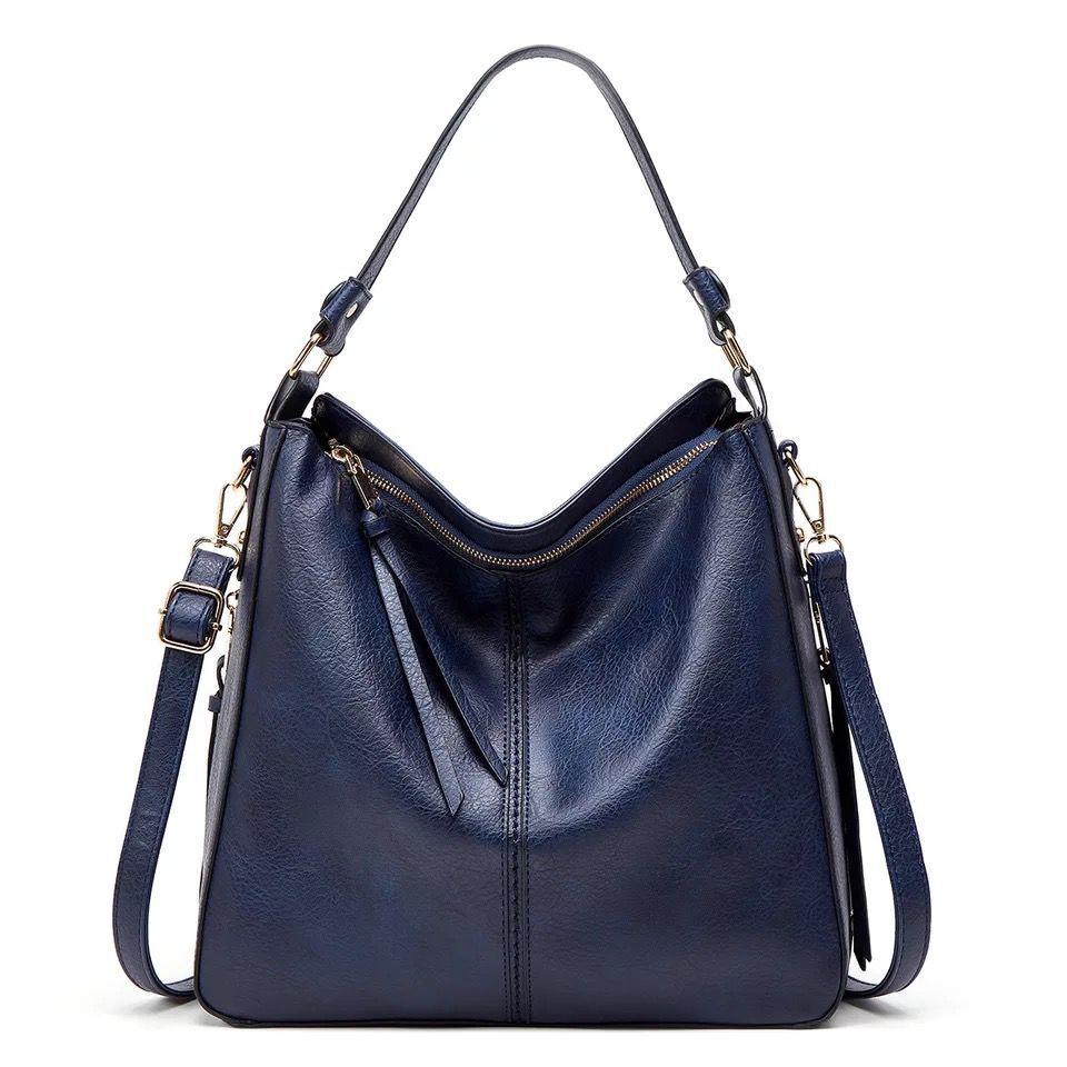 VierraSol | Bolso Hobo para Mujer con Accesorios Dorados