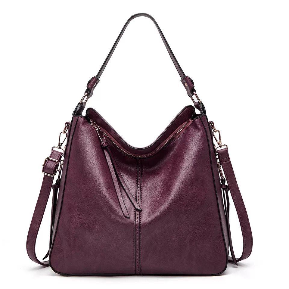 VierraSol | Bolso Hobo para Mujer con Accesorios Dorados