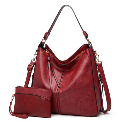 VierraSol | Bolso Hobo para Mujer con Accesorios Dorados