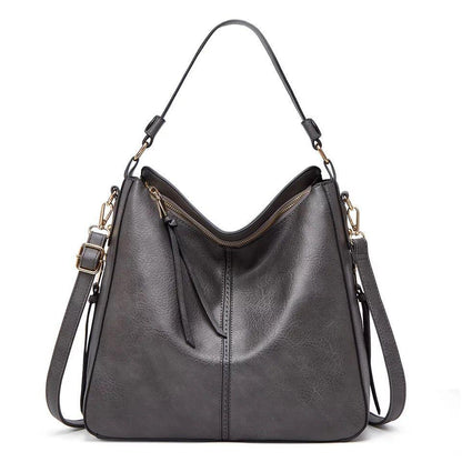VierraSol | Bolso Hobo para Mujer con Accesorios Dorados