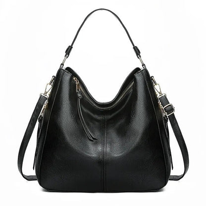 VierraSol | Bolso Hobo para Mujer con Accesorios Dorados