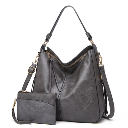 VierraSol | Bolso Hobo para Mujer con Accesorios Dorados
