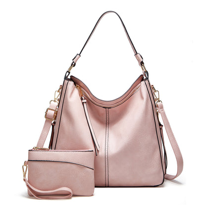 VierraSol | Bolso Hobo para Mujer con Accesorios Dorados