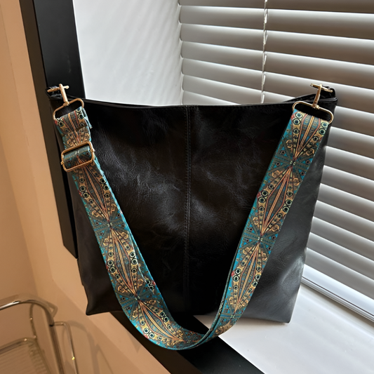 VierraSol | Bolso Hobo para Mujeres con Correa Decorativa