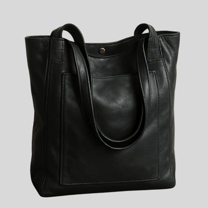 VierraSol | Bolso Tote de Cuero para Mujeres con Bolsillo