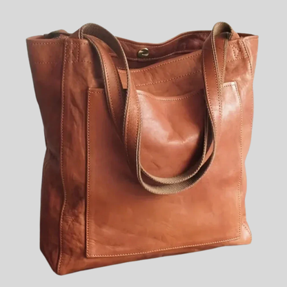 VierraSol | Bolso Tote de Mujer con Asa y Bolsillo Exterior