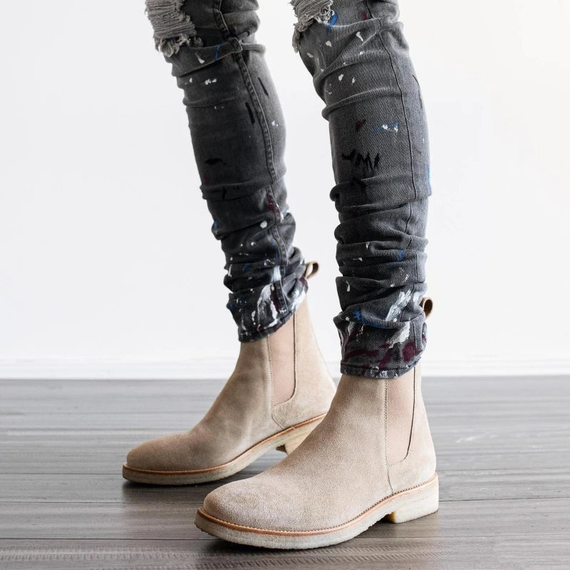 VierraSol | Botas Chelsea para Hombre con Lados Elásticos