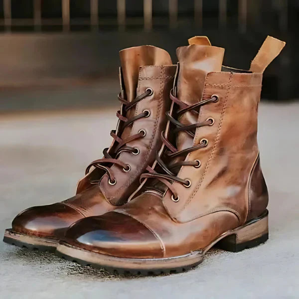 VierraSol | Botas de Combate para Mujer con Cordones