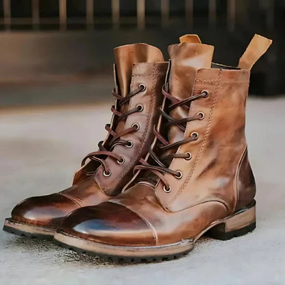 VierraSol | Botas de Combate para Mujer con Cordones