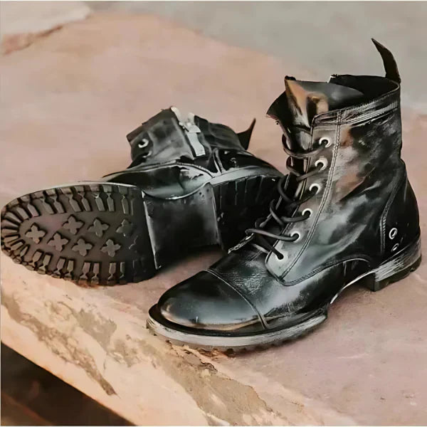 VierraSol | Botas de Combate para Mujer con Cordones
