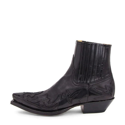 VierraSol | Botas de Cowboy para Hombre Estilo Western Botas de Tobillo