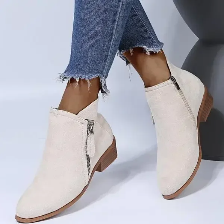 VierraSol - Botas de Cuero Ortopédicas para Mujeres