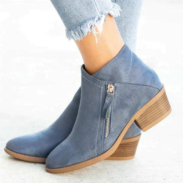 VierraSol | Botas de Cuero Ortopédicas para Mujeres