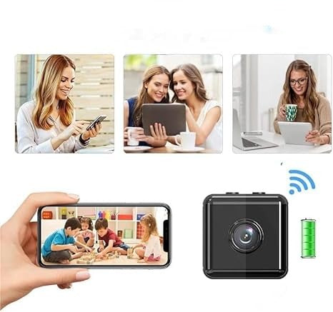 VierraSol | Cámara de Seguridad Mini WiFi Inalámbrica 1080P - SecureView