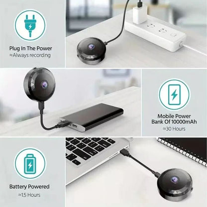 VierraSol | Cámara Mini WiFi Magnética 1080P HD para Monitoreo Discreto