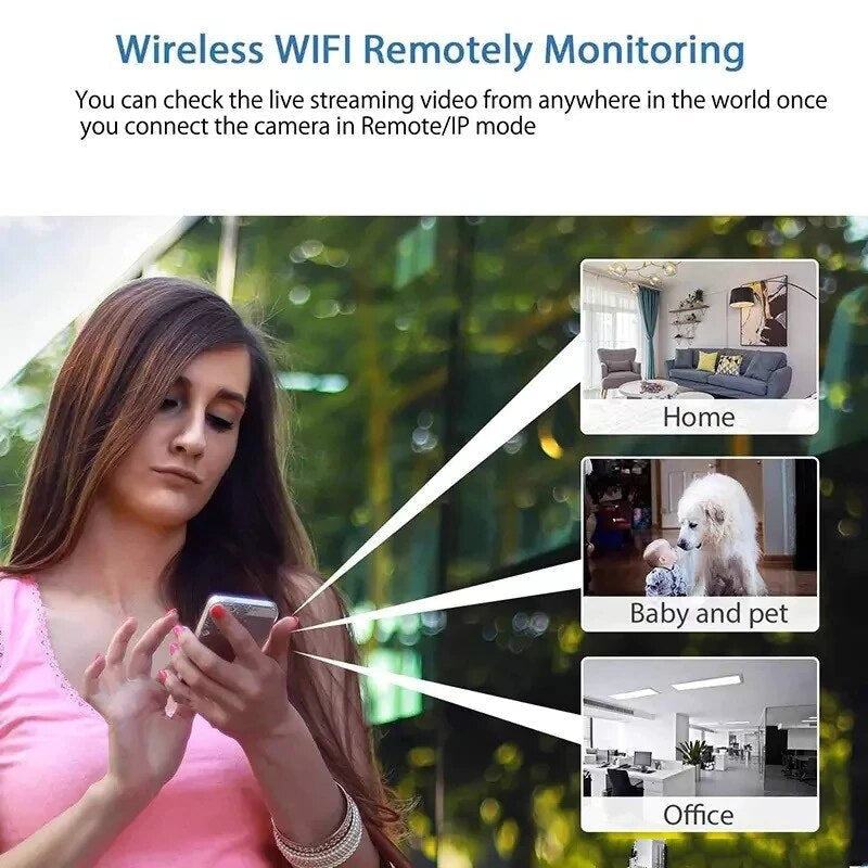 VierraSol | Cámara WiFi Ultra Mini