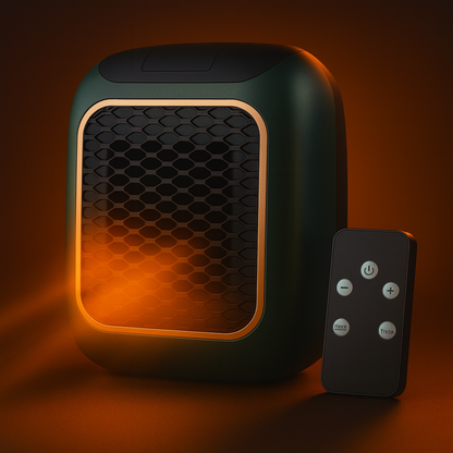 VierraSol | Calefactor Eléctrico de Pared, Portátil, de Cerámica