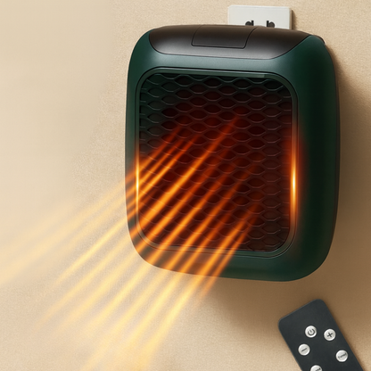 VierraSol | Calefactor Eléctrico de Pared, Portátil, de Cerámica