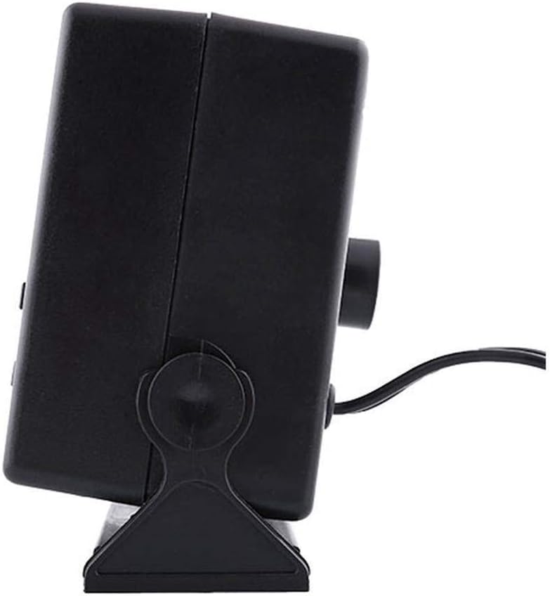 VierraSol | Calentador de Cerámica para Automóviles de 12V | Ventilador Portátil de 150W-300W con Termostato Automático para Uso en Invierno en Vehículos