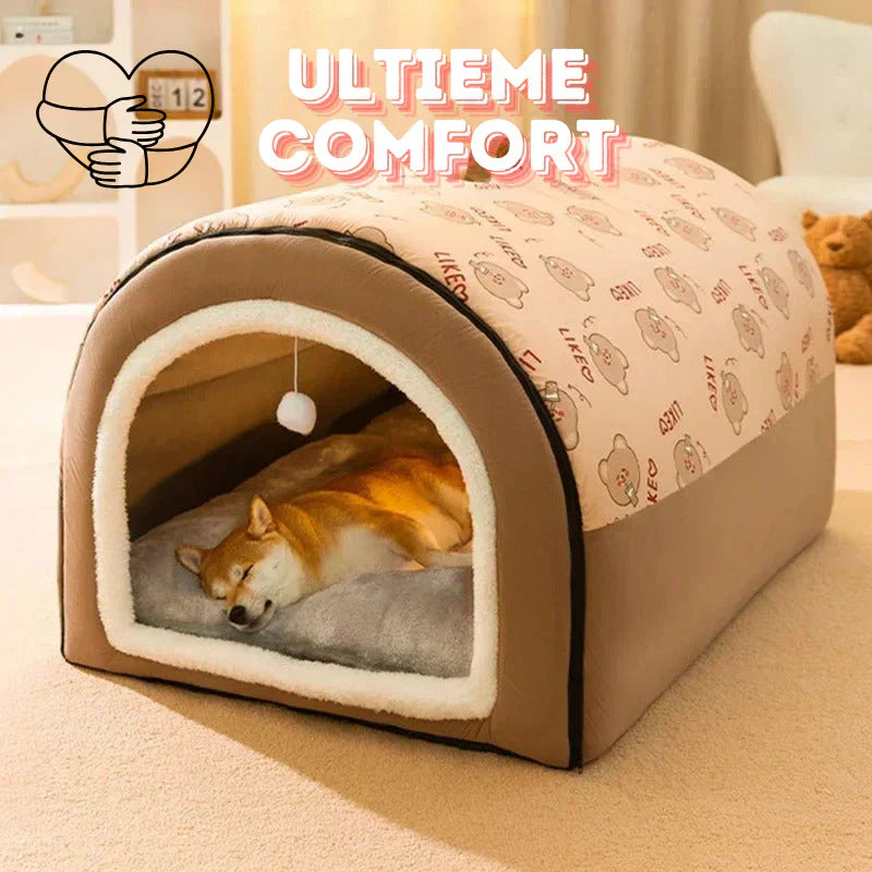 VierraSol | Cama para Gato y Perro Túnel Acogedor