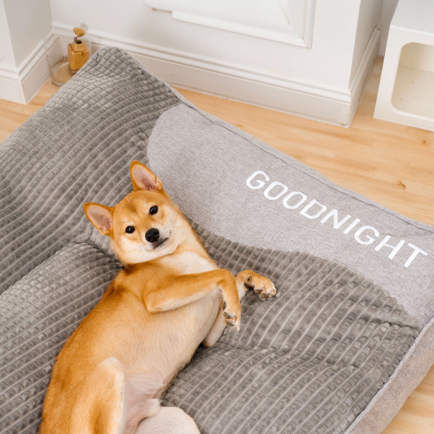 VierraSol | Cama para Perros con Protección Espinal Resistente a Rasguños y Grosor
