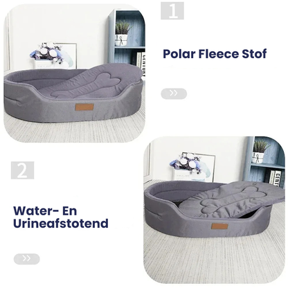 VierraSol | Cama para Perros Impermeable, Suave