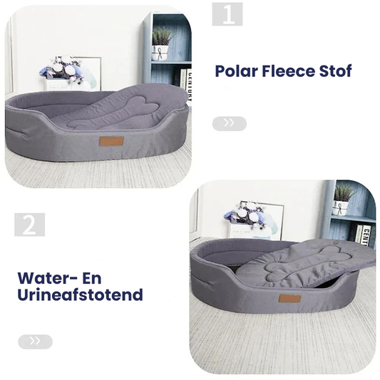 VierraSol | Cama para Perros Impermeable, Suave