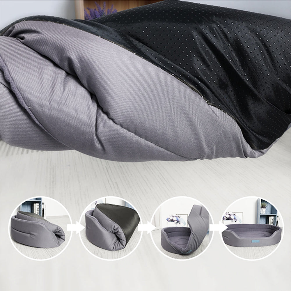 VierraSol | Cama para Perros Impermeable, Suave