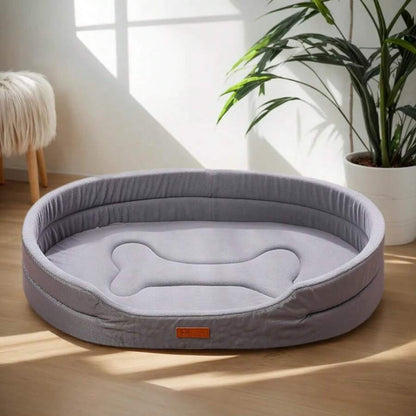 VierraSol | Cama para Perros Impermeable, Suave