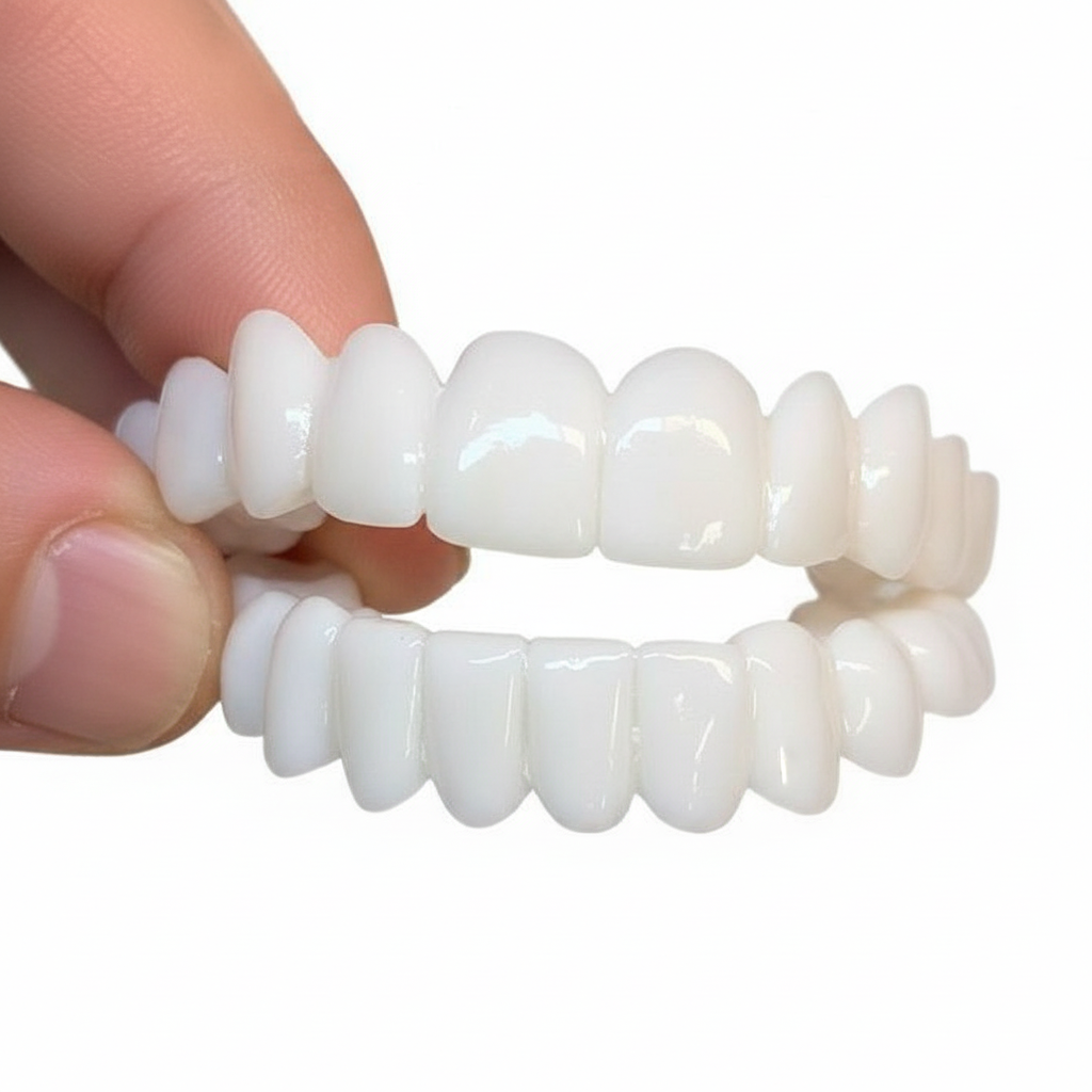 VierraSol | Carillas Dentales | Cubiertas Estéticas Personalizables | Resina Especial Médica | Corrección Instantánea de Sonrisa | Mandíbula Superior e Inferior