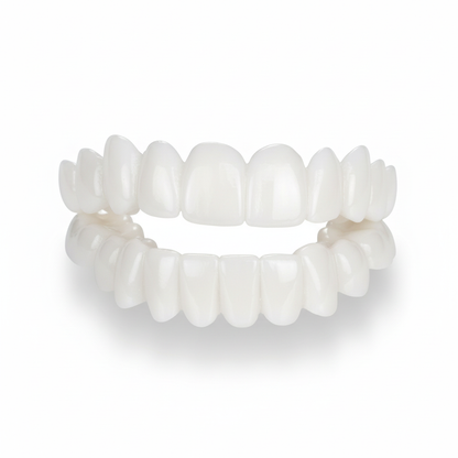 VierraSol | Carillas Dentales | Cubiertas Estéticas Personalizables | Resina Especial Médica | Corrección Instantánea de Sonrisa | Mandíbula Superior e Inferior