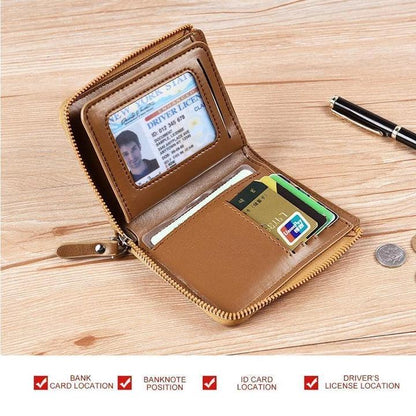 VierraSol | Cartera bloqueadora de RFID para hombres