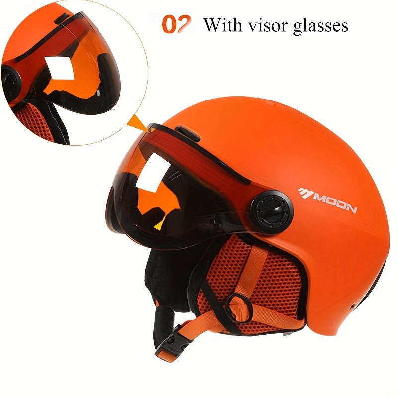 VierraSol | Casco de Esquí de Alta Calidad con Piezas Desmontables – Seguro y Cómodo para Actividades al Aire Libre