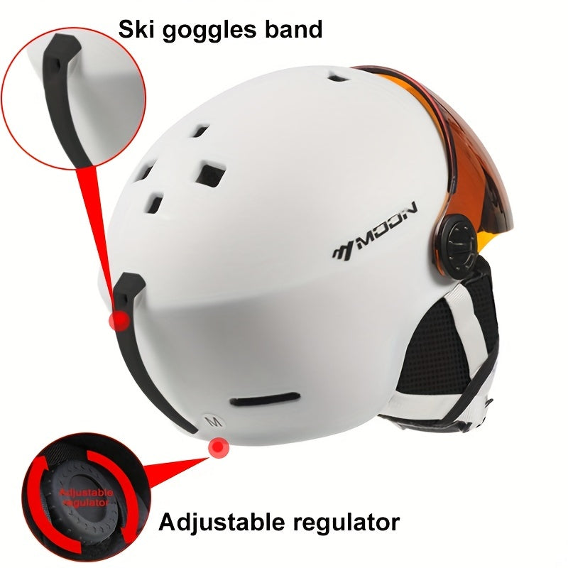 VierraSol | Casco de Esquí de Alta Calidad con Piezas Desmontables – Seguro y Cómodo para Actividades al Aire Libre