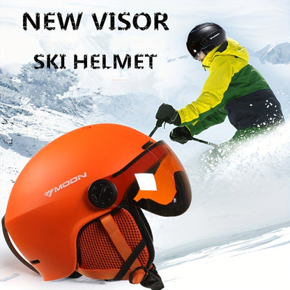 VierraSol | Casco de Esquí de Calidad Otoñal con Partes Desmontables – Seguro y Cómodo para Actividades al Aire Libre