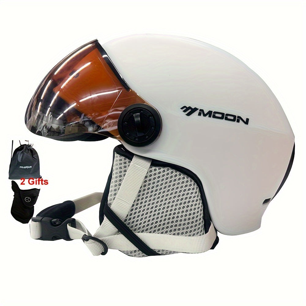 VierraSol | Casco de Esquí de Calidad Otoñal con Partes Desmontables – Seguro y Cómodo para Actividades al Aire Libre