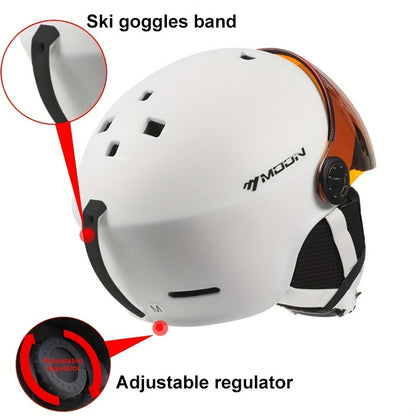VierraSol | Casco de Esquí de Calidad Otoñal con Partes Desmontables – Seguro y Cómodo para Actividades al Aire Libre